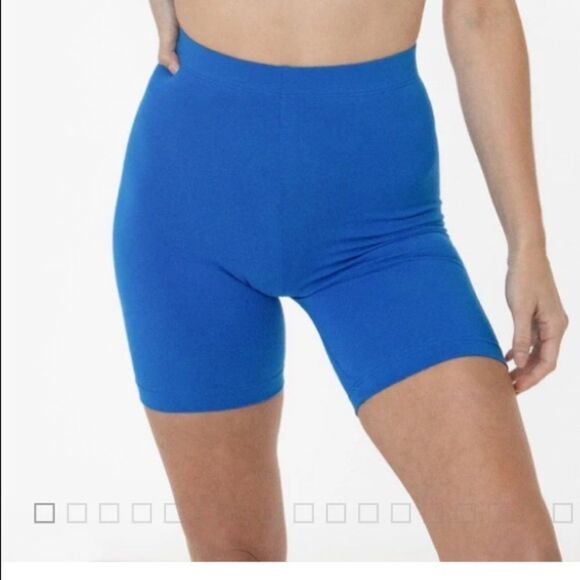 NEW American Apparel Biker Shorts COTTON SPANDEX collection. 2 Pack - Picture 3 of 5